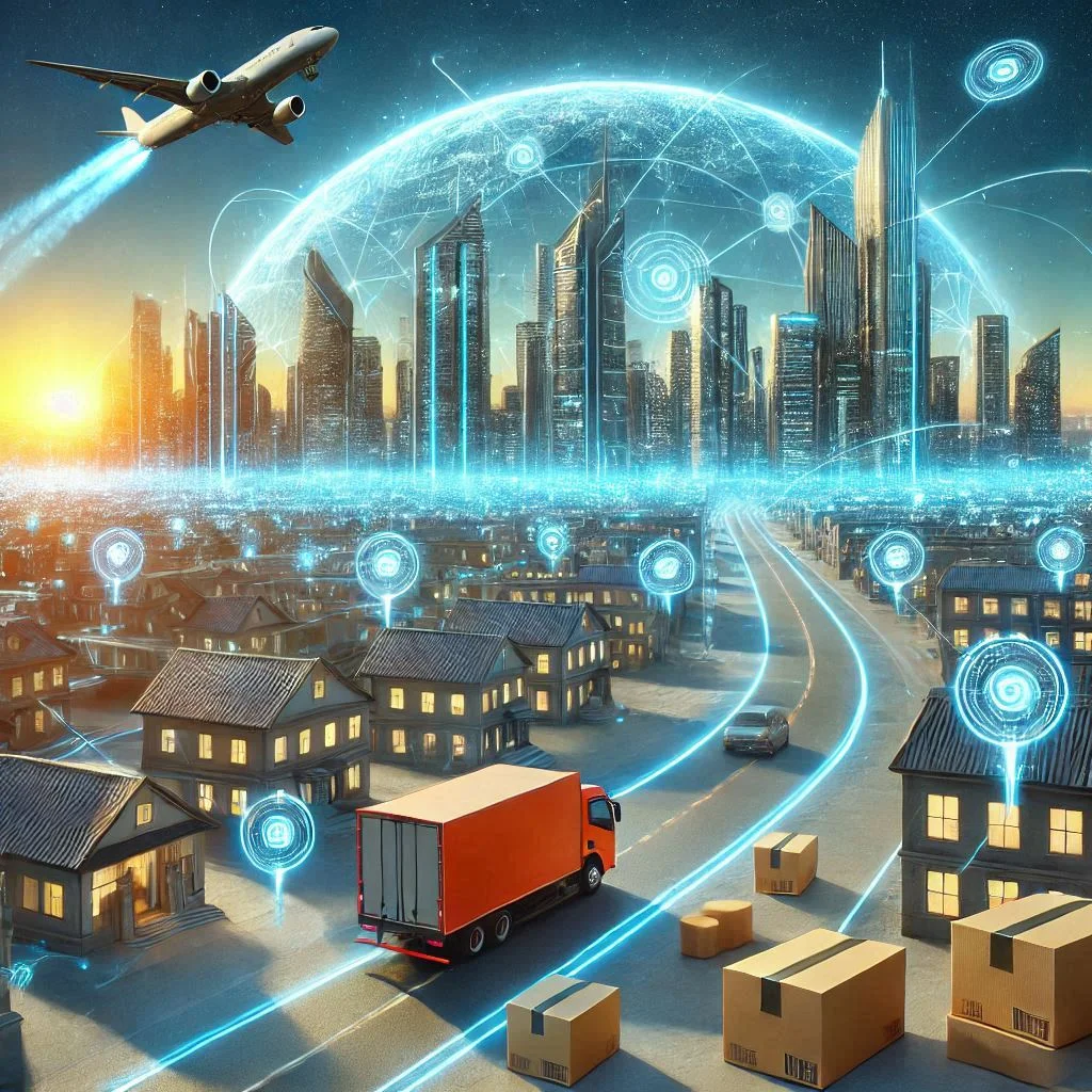  بهینه‌سازی مسیرهای تحویل در شهر هوشمند